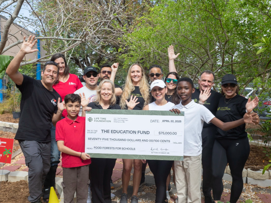 The Education Fund’s Food Forests Take Center Stage on Earth Day