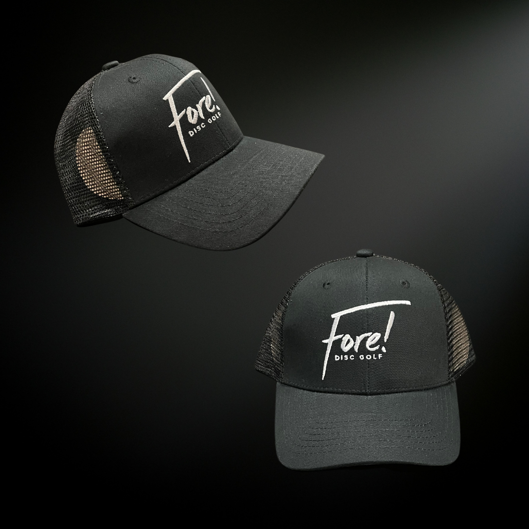 Fore! Snapback Hat — Fore Disc Golf Co