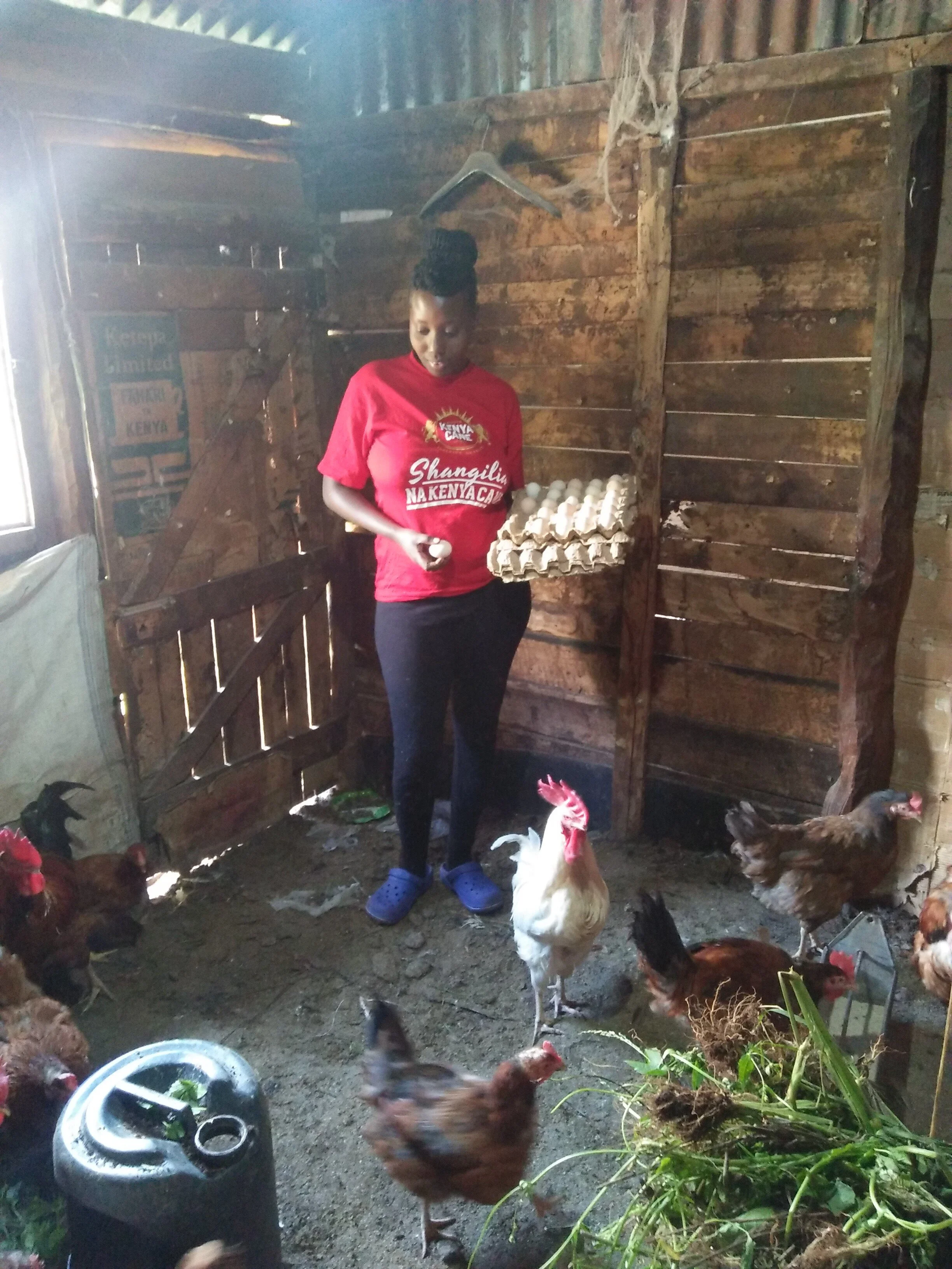 Margaret Ndiangui - Chicken Farmer