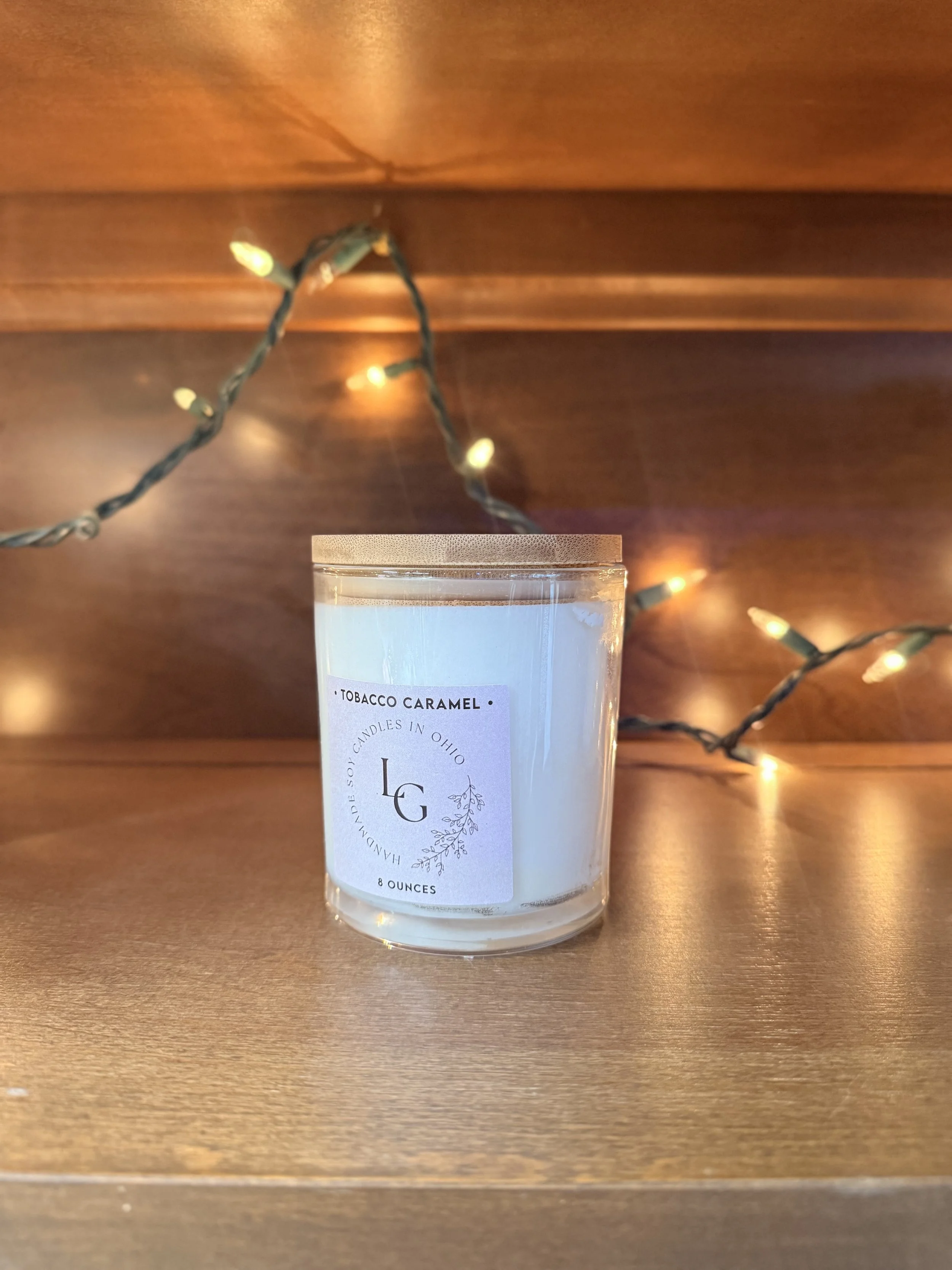 Tobacco & Caramel - 8oz Candle