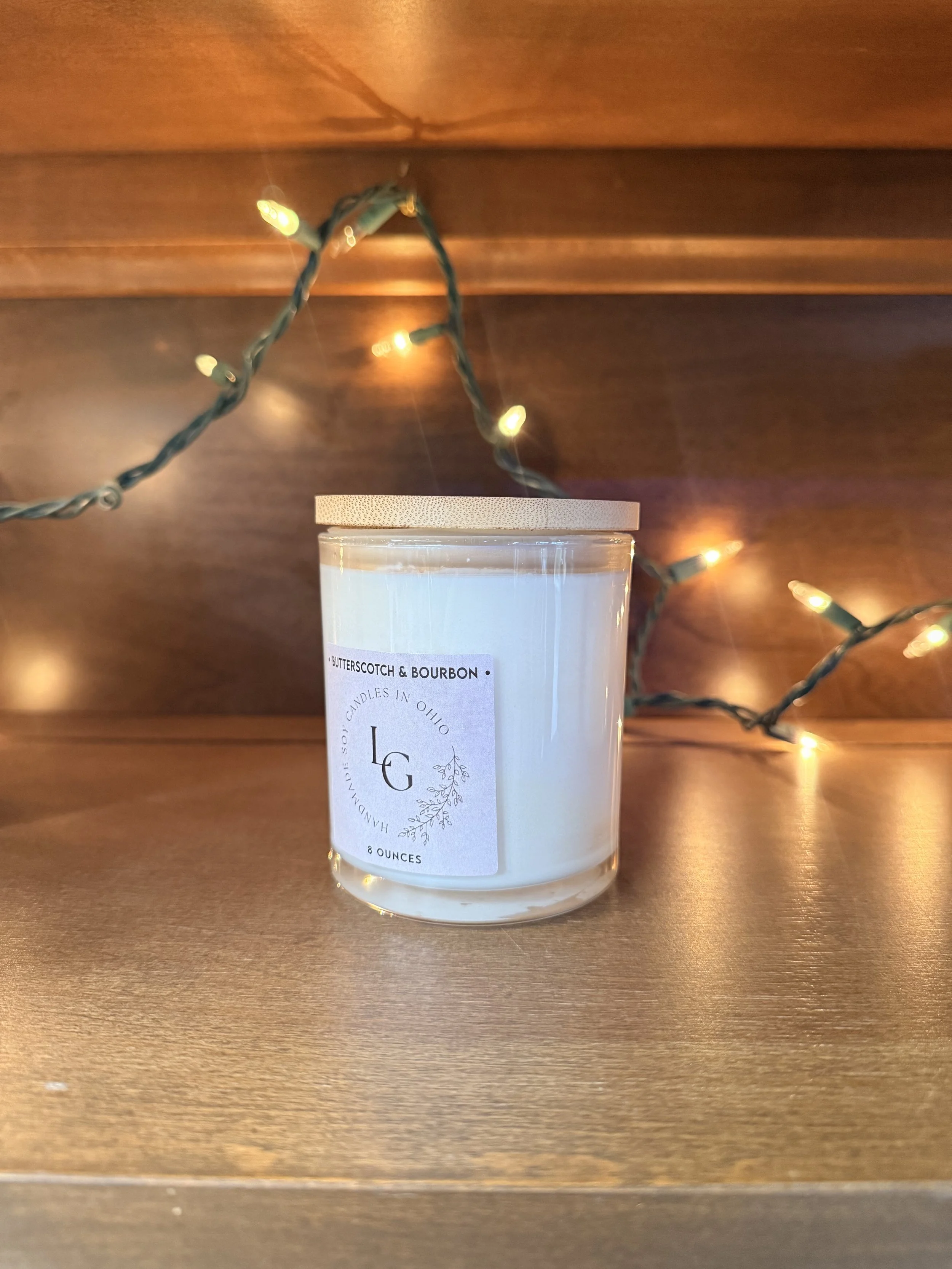 Butterscotch & Bourbon - 8oz Candle