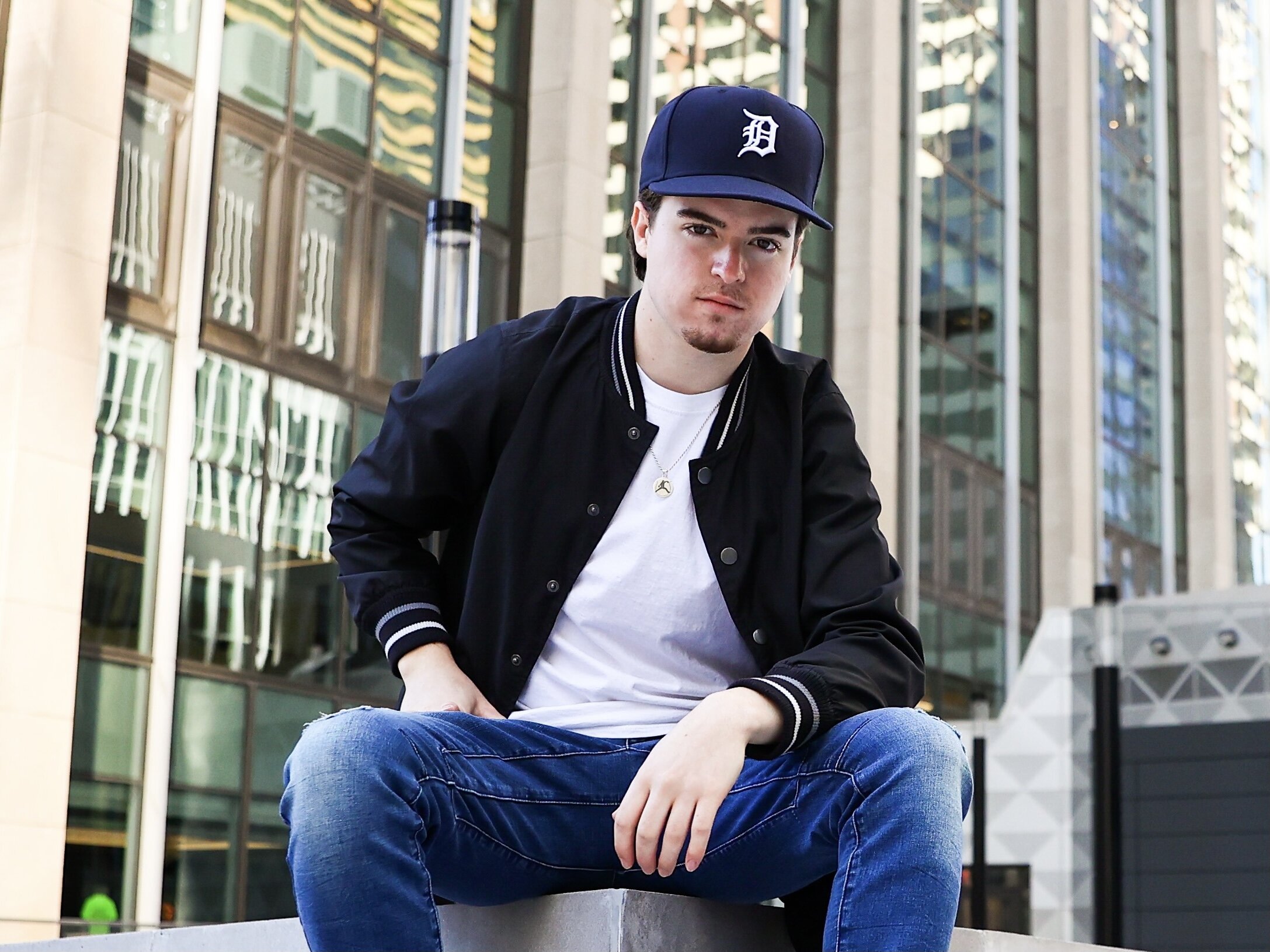 Trevor at the Major League Baseball offices in New York City (2021).