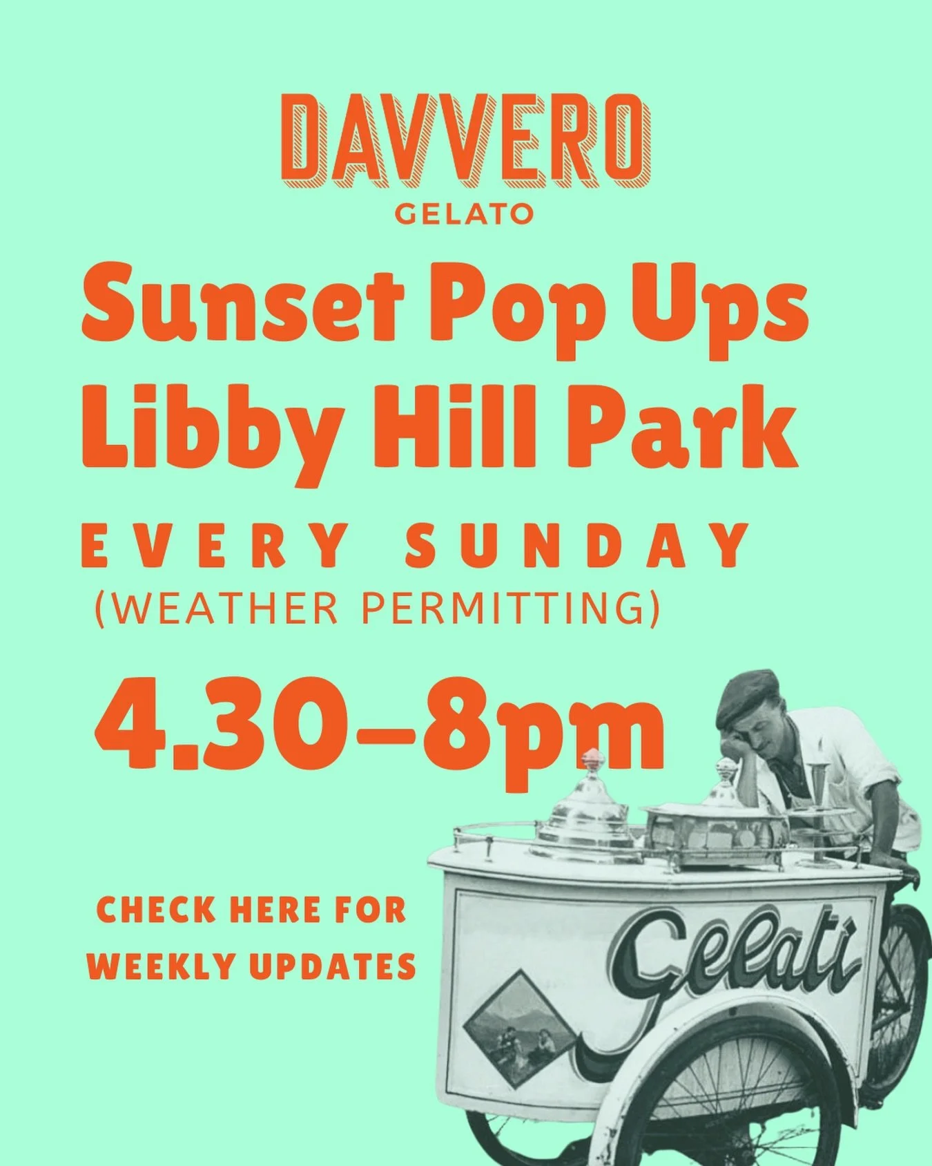 It&rsquo;s happening&hellip; we&rsquo;re coming back to our Church Hill roots! Starting this Sunday 5/31 you can find us 4.30-8pm for sunset pop ups at Libby Hill Park. As always, pop ups are weather dependent, we&rsquo;ll share our flavors and any u
