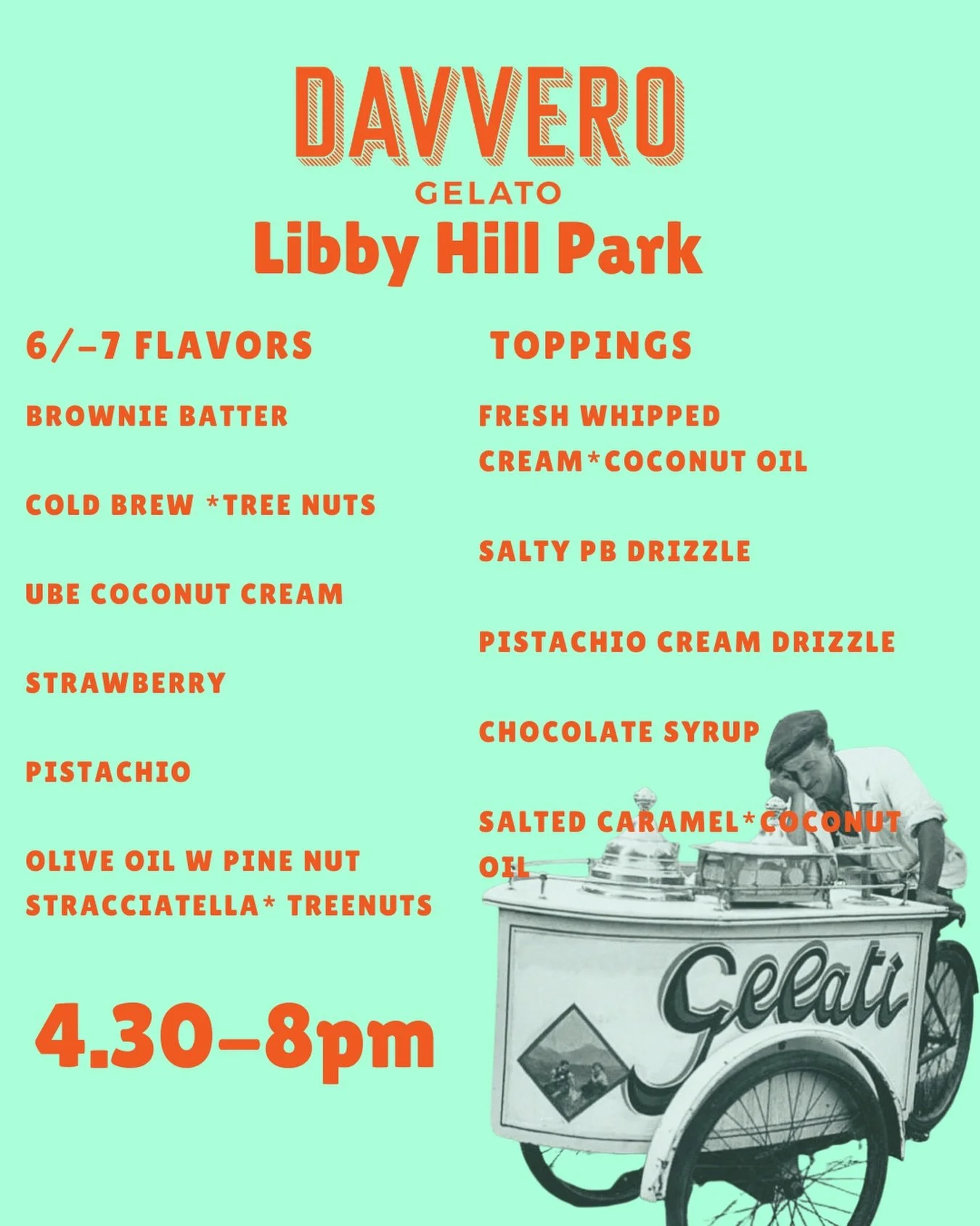 Today&rsquo;s popup offerings👀