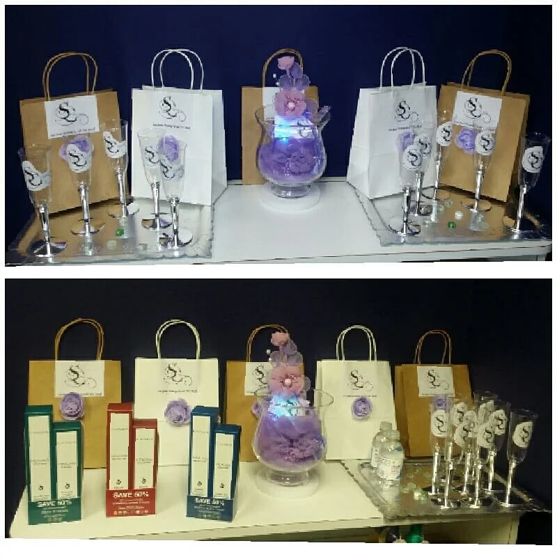 Grand Opening Giveaway Table