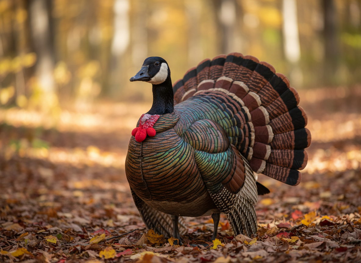 Not A Citizen: Gary is a Canada Goose in a Turkey Suit
