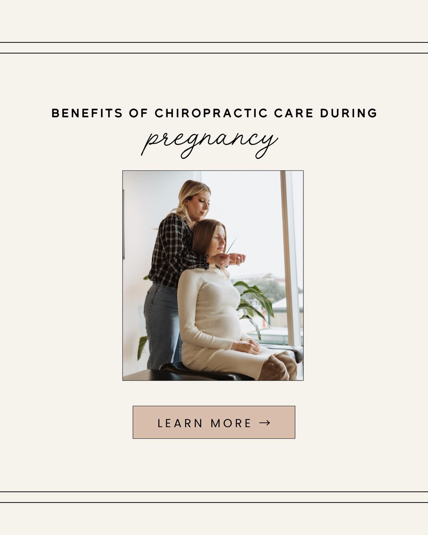 It&rsquo;s MAY - the month for mamas and soon-to-be mamas!!!🤰🏼

We get asked ALL the time... how does chiropractic care help in pregnancy? Let&rsquo;s talk about it today!🤍

Here are just a few of the benefits our pregnant mamas experience from ch