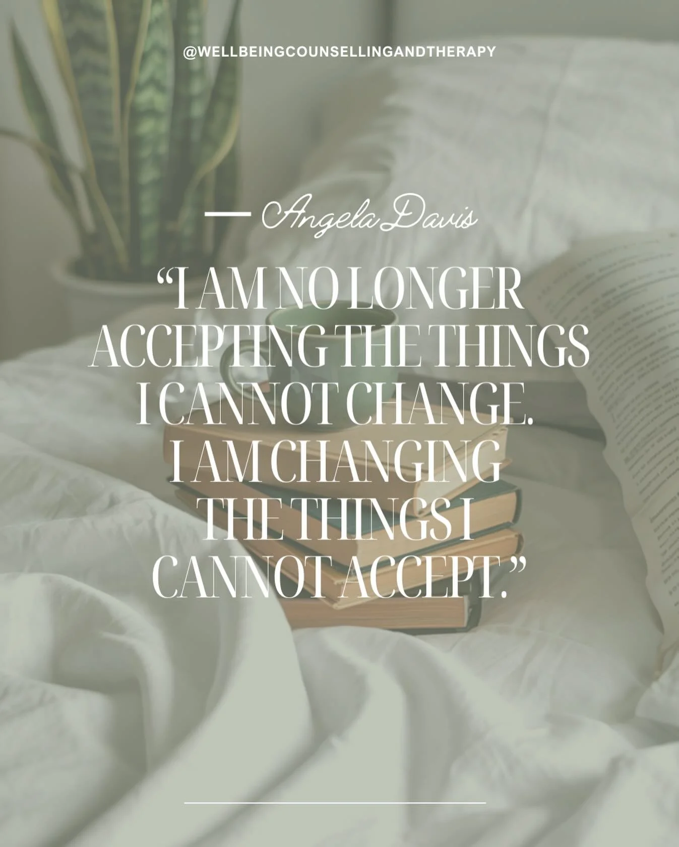 Angela Davis was speaking into systems where people were repeatedly told to adapt, endure, and accept what was harmful, as though survival itself required silence.

In narrative work, we listen for the moments where acceptance has been confused with 