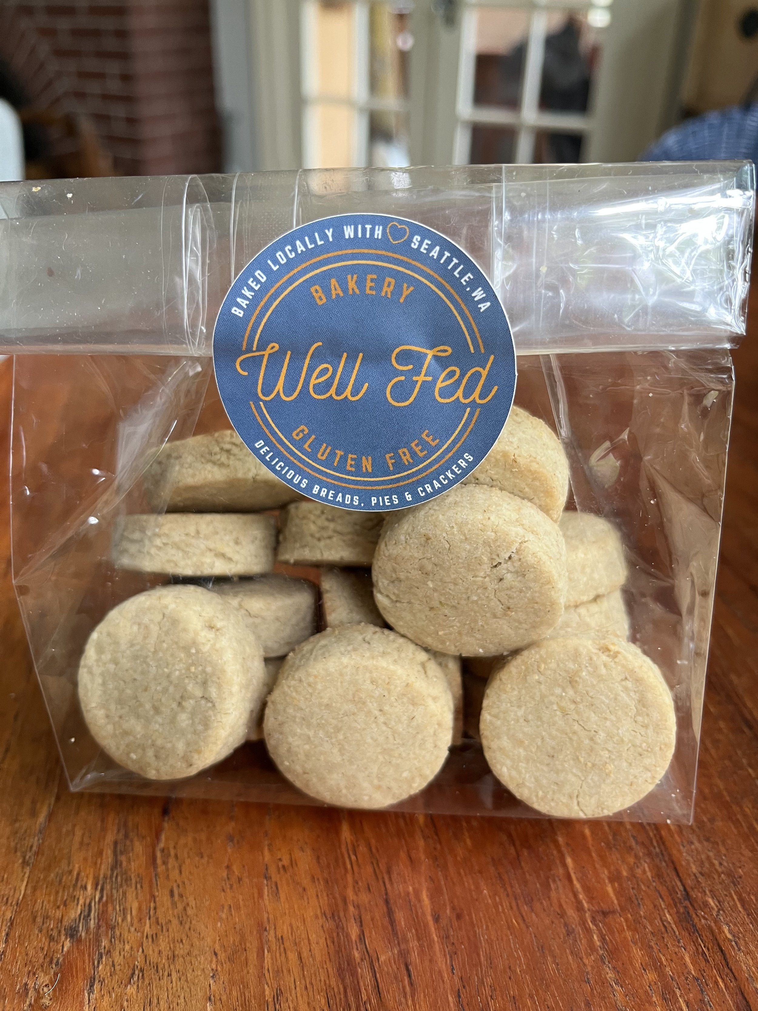 Lemon Shortbread - bag of 16