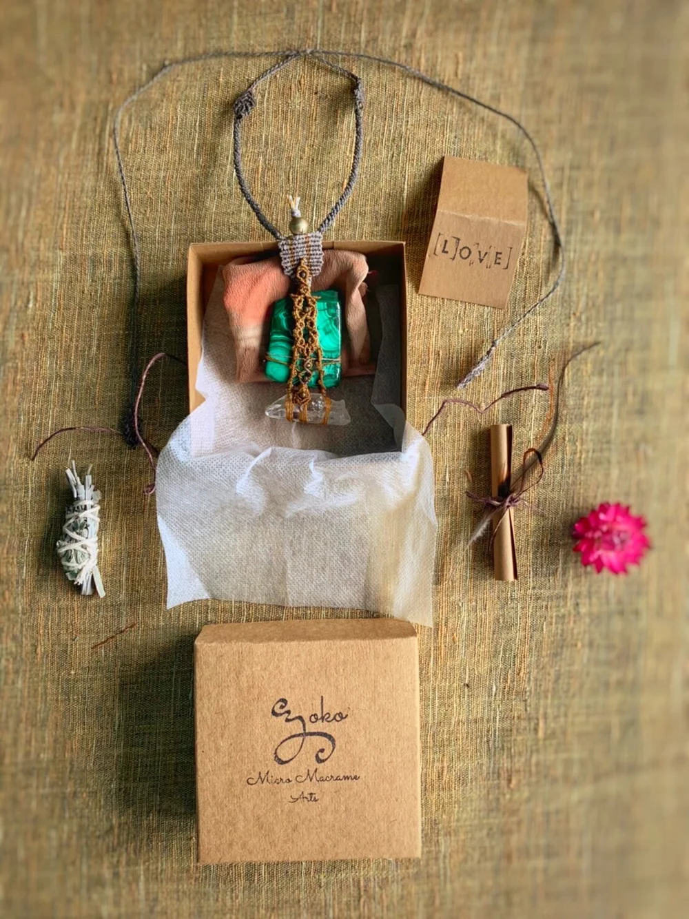 Packaging — Yoko Micro macrame Art