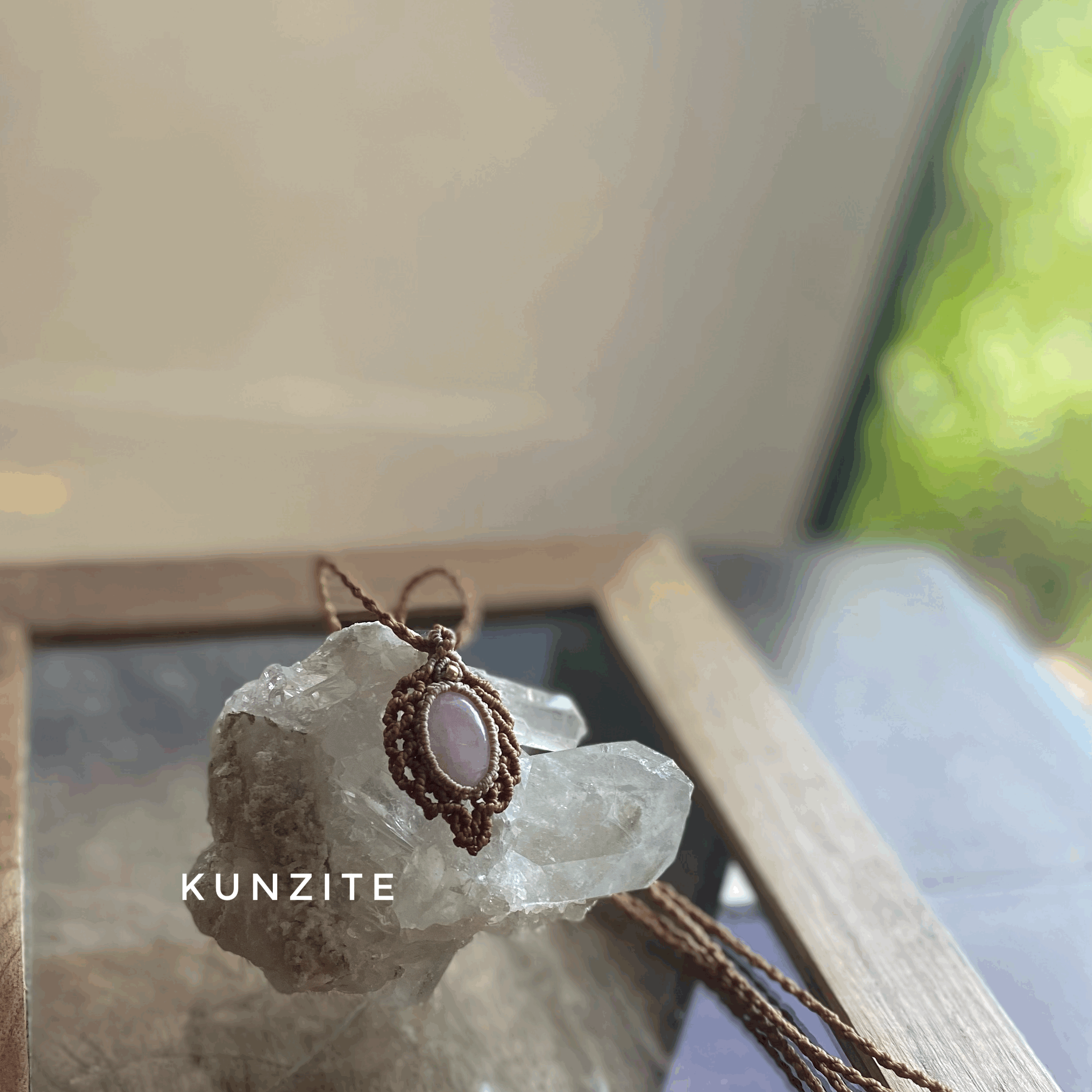 Kunzite Pendant