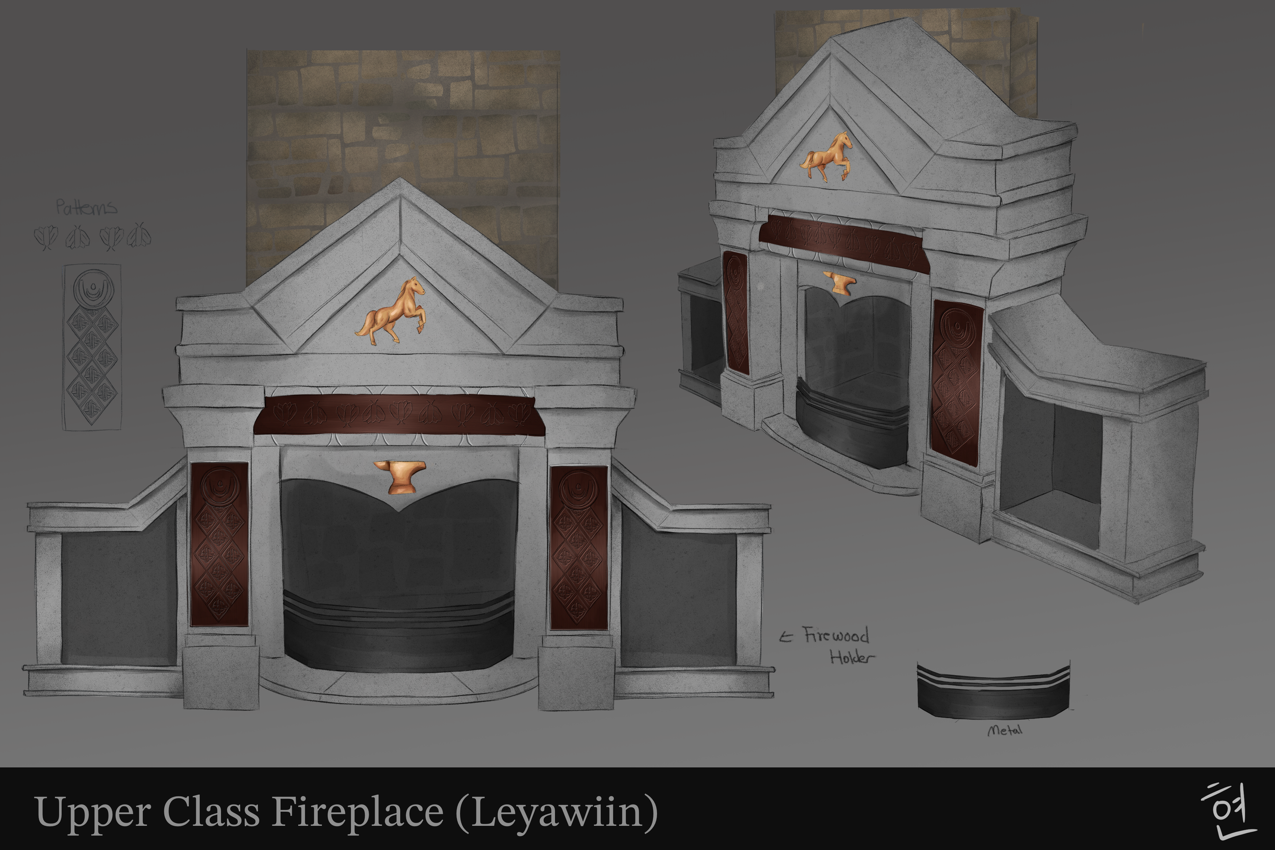 Concept art for Beyond Skyrim: Cyrodiil