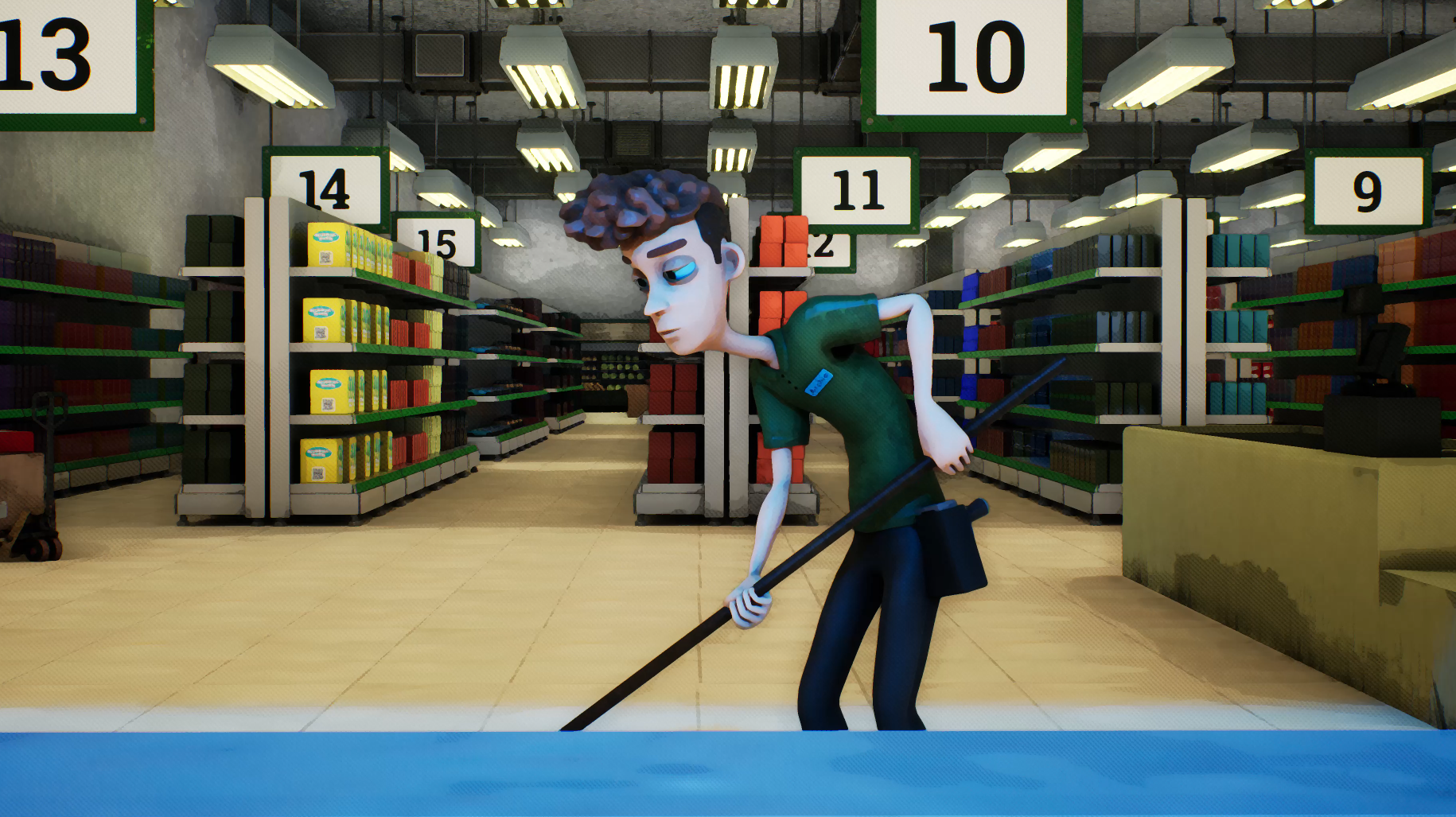 Fall Student Film WIP Week 13: Render Render on the Way by Joe Song and Pavel Kozulya