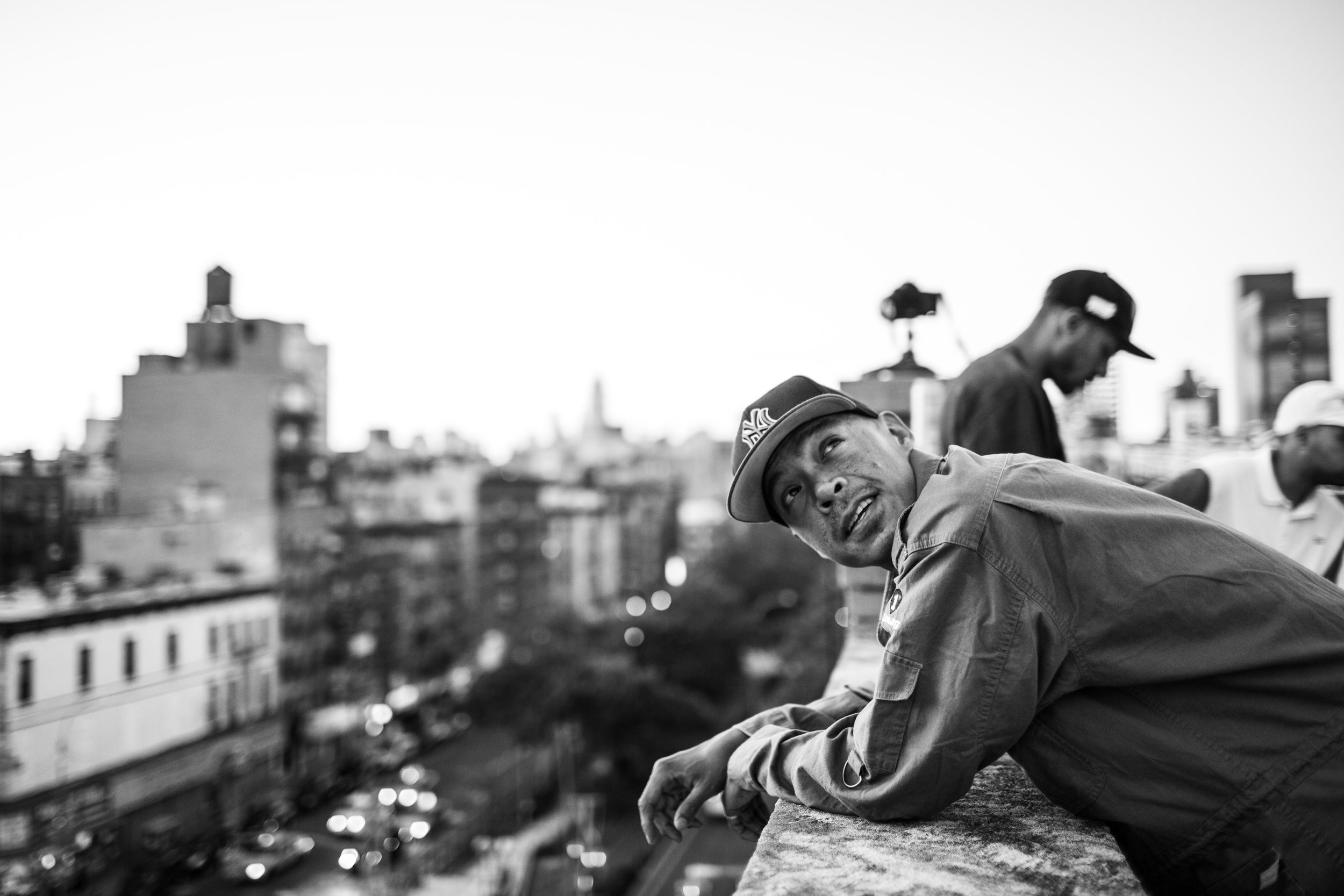  Danny Suppa on a rooftop in NYC 