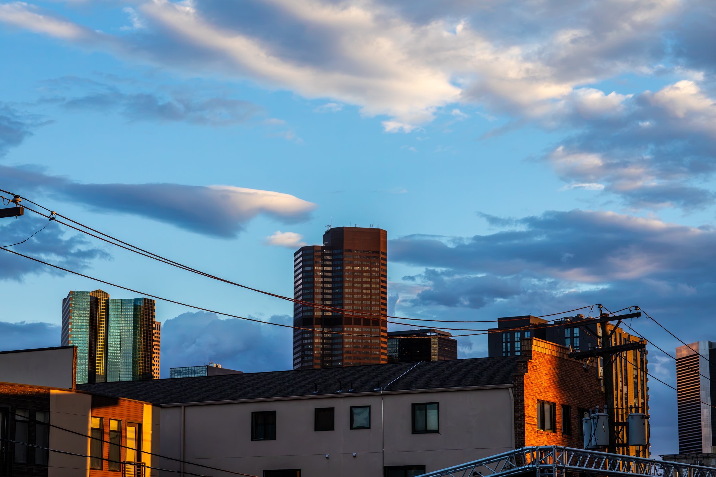 Dreamy Sunset after the rain in Denver