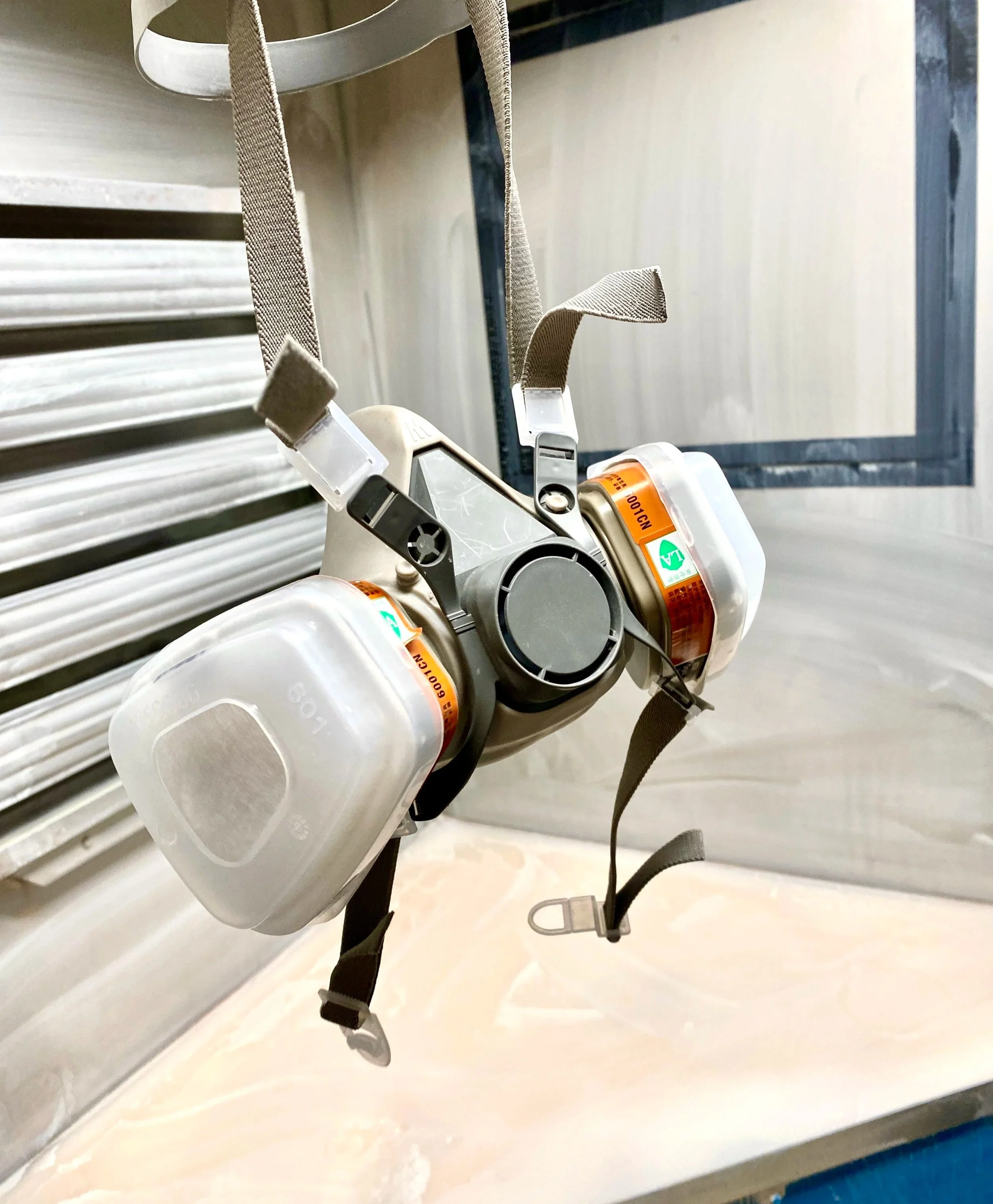 How to Use the Spray Booth