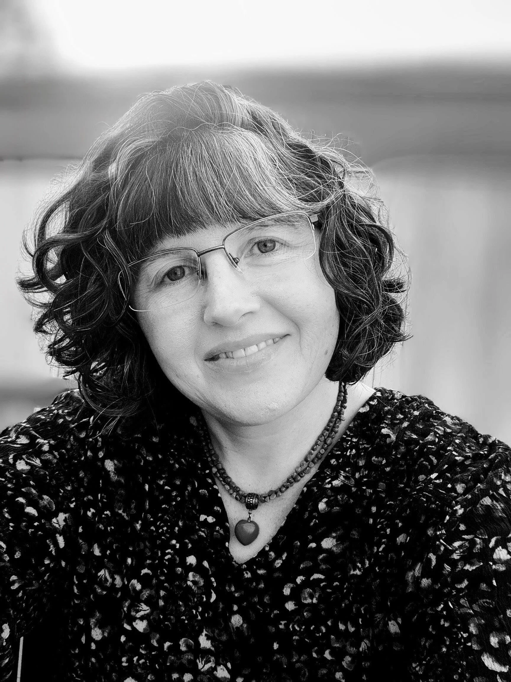 A black and white profile picture of me.