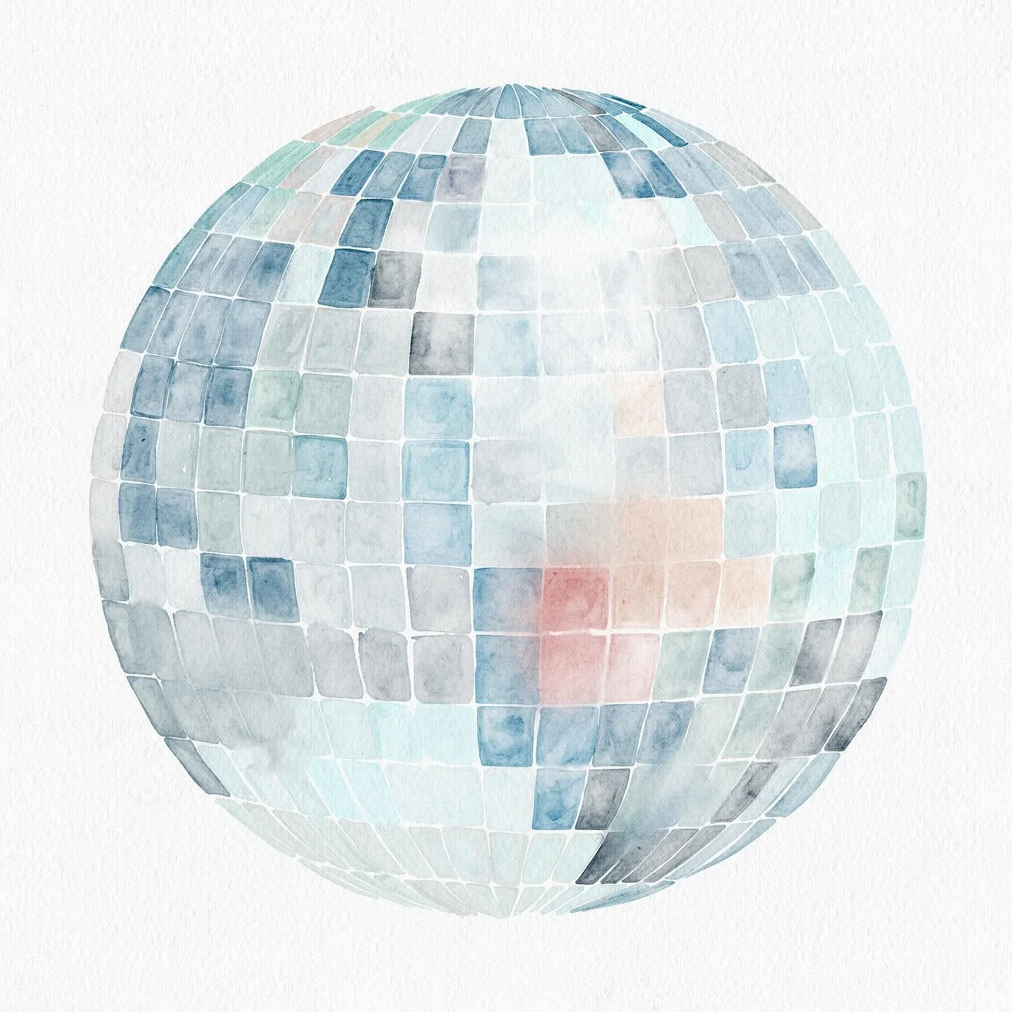 somethin&rsquo; funky in the works 🪩🕺
.
.
.
.
.
.
#discoball #watercolor #WeddingStationery #customart #luxuryweddings #weddingplanner #invitations #partyfever #hudsonandtuck