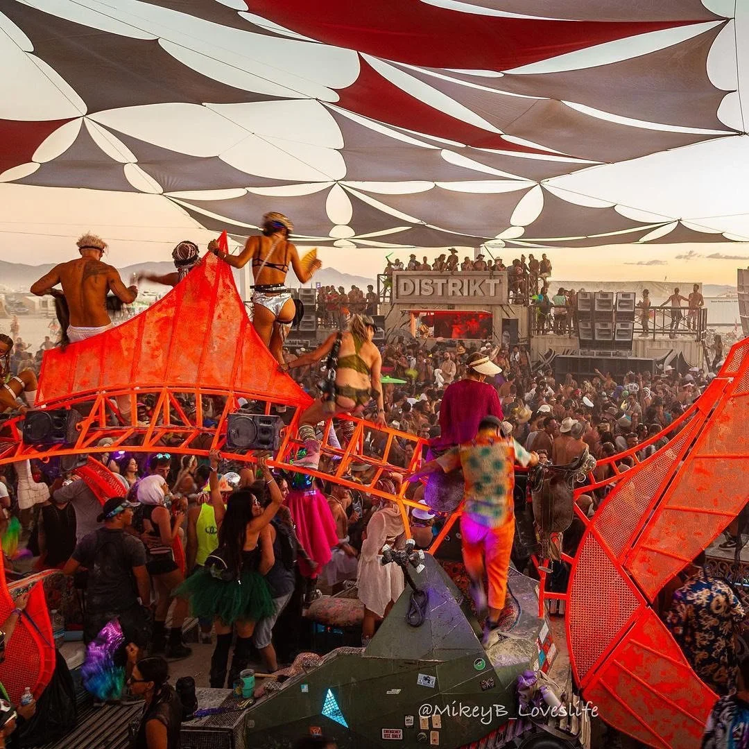 Our first fundraiser of the year is this Saturday in San Francisco!! 

All ticket and door proceeds go directly towards bringing @distrikt_org back to @burningman 2023!!

Tix link in bio!

📸 @mikeyb_loveslife 

#distrikt #distriktsound #burningman