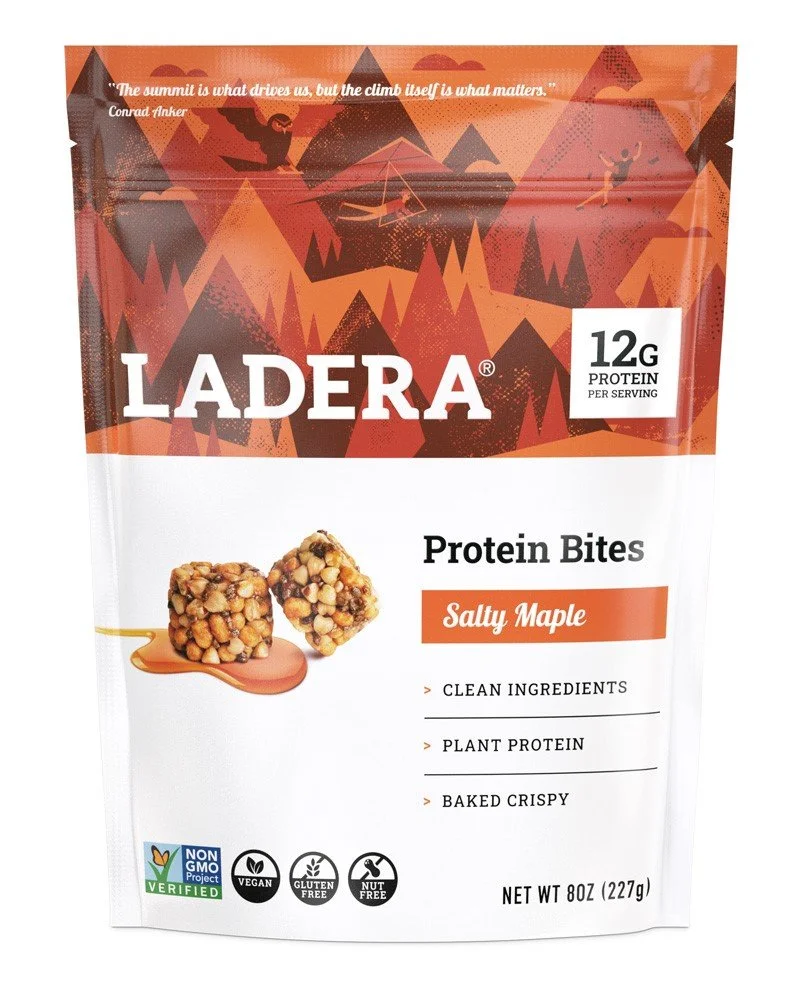 Ladera Protein Bites | Salty Maple 12g Protein | Crunchy Snack