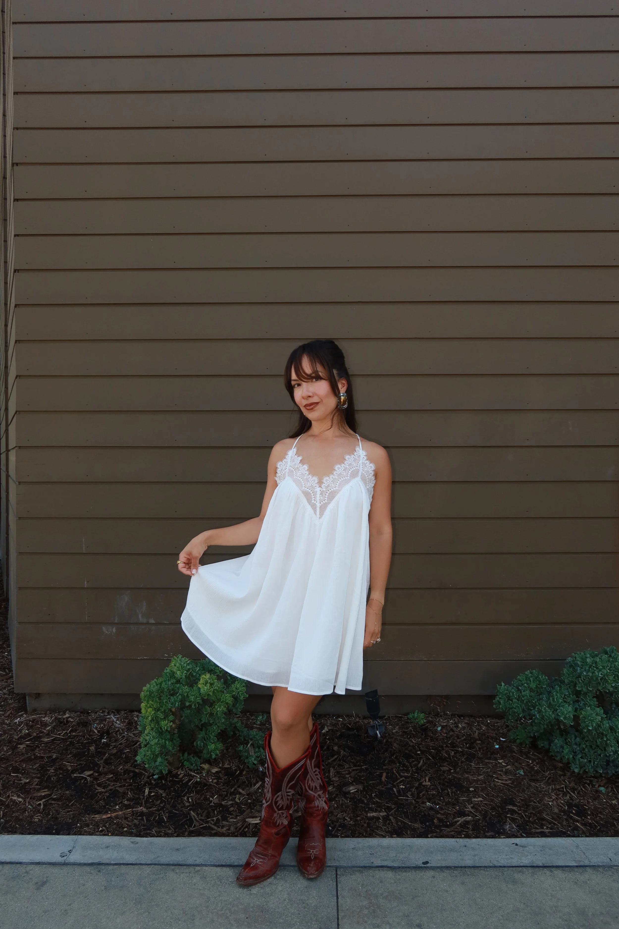 Dolly Lace Mini Dress