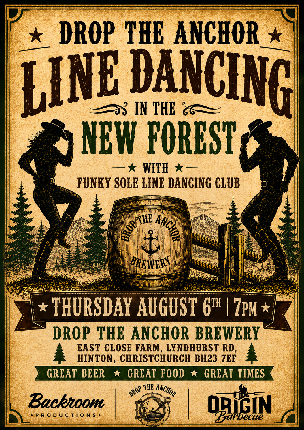 Line Dancing in the New Forest