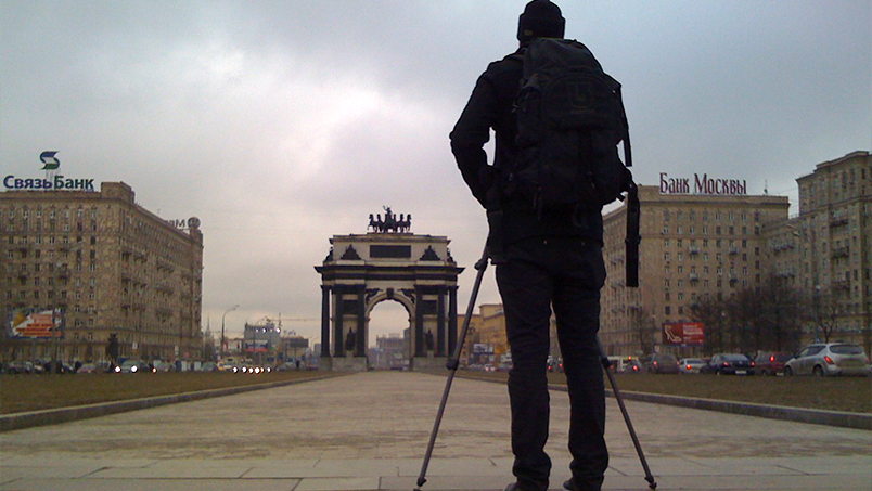 On Location in Moscow