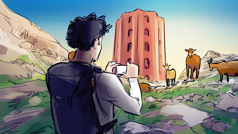 Storyboard Swisscom x Apple Anthem