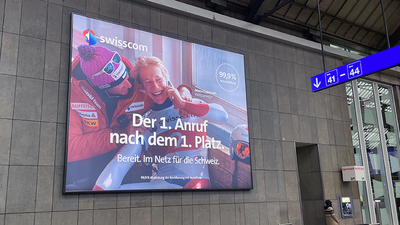 My first Billboard at the Mainstation