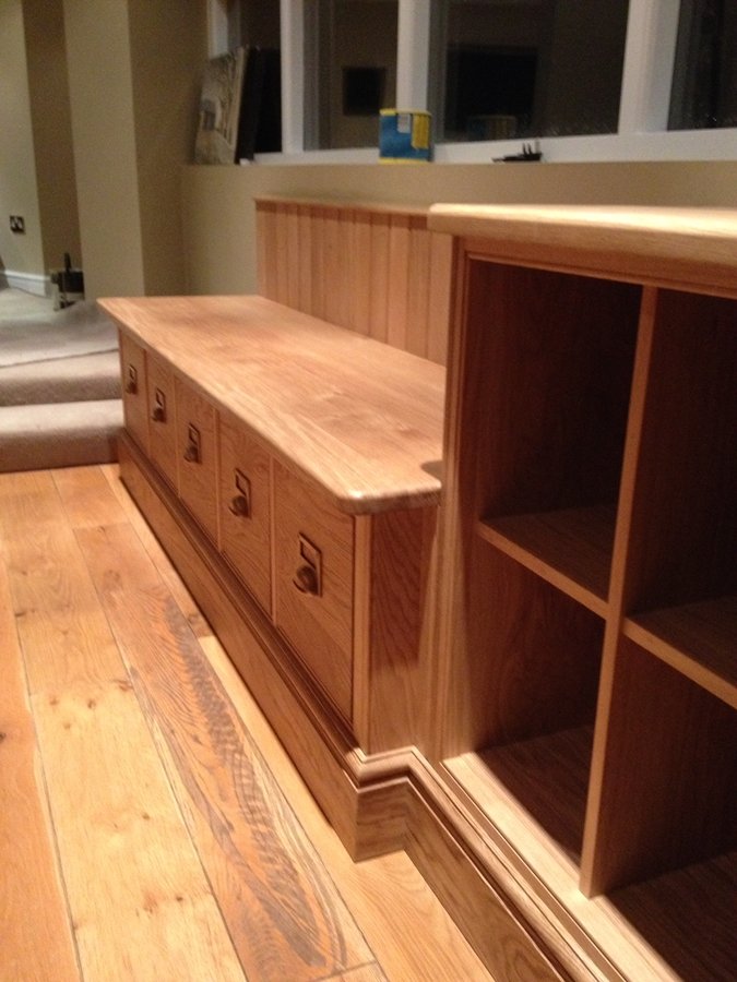 Open shoe storage