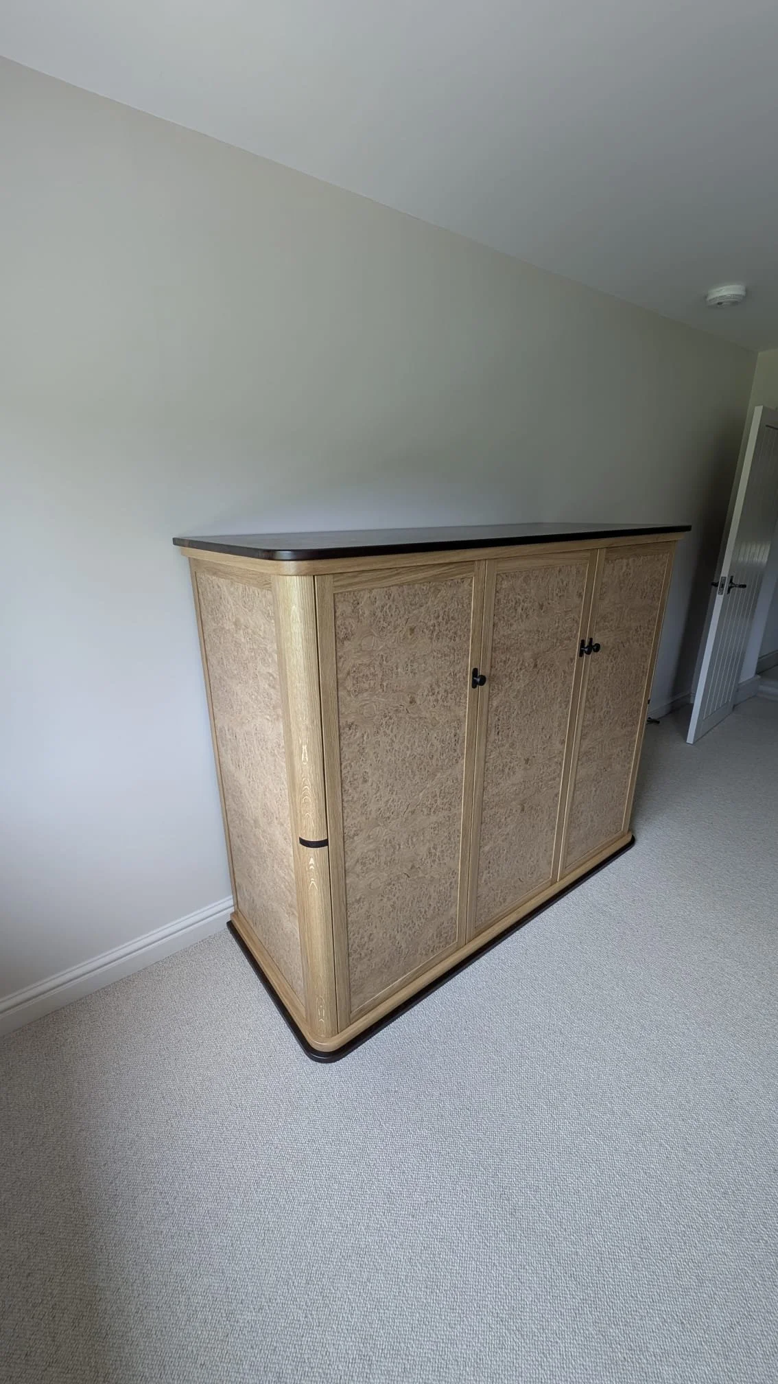 Unit 1 - Burr Oak Veneer Unit With Wenge Inlays