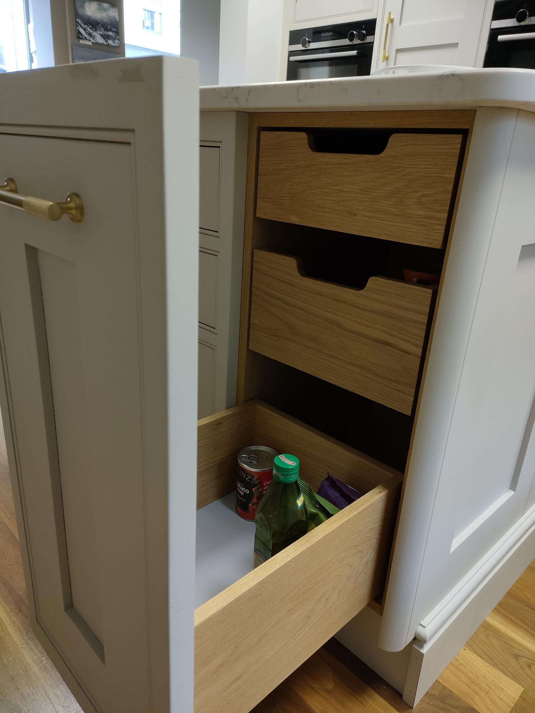 3 drawer bottle drawer