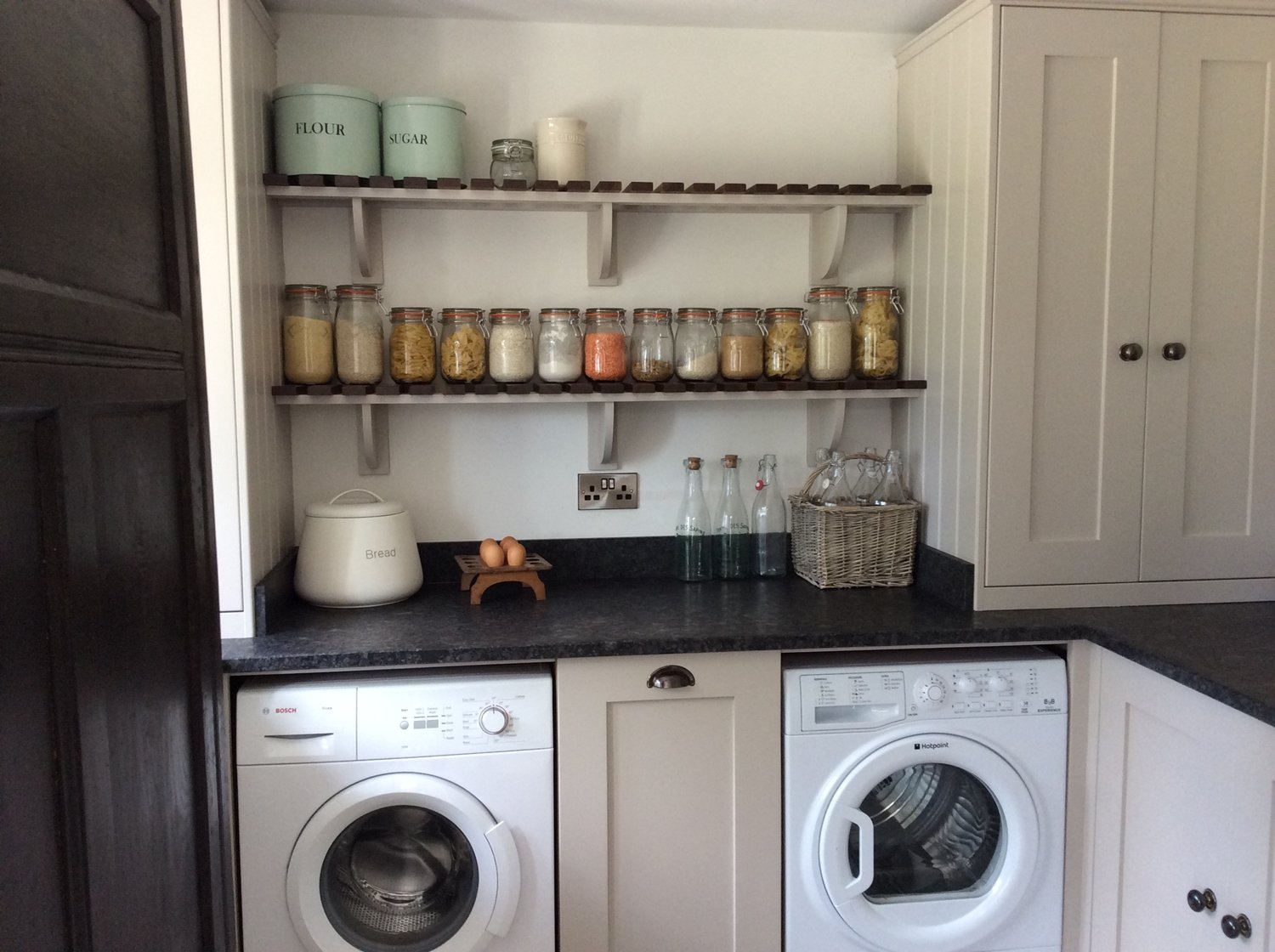 built under washer and dryer