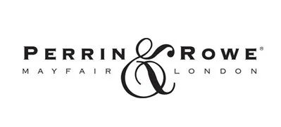 Perrin & Rowe logo with the words 'Mayfair' and 'London' beneath.