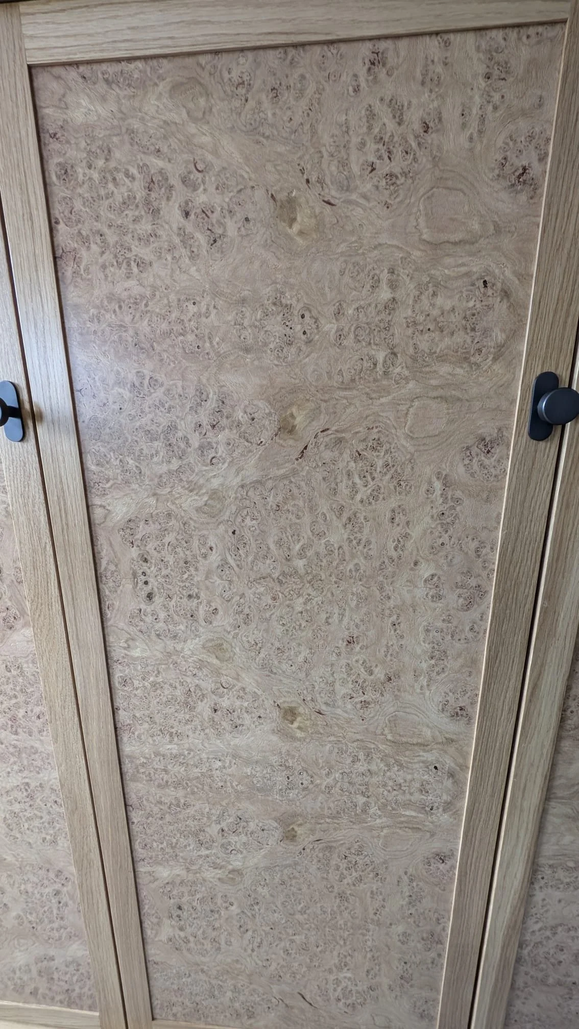 Unit 1 - Burr Oak Veneer Unit With Wenge Inlays