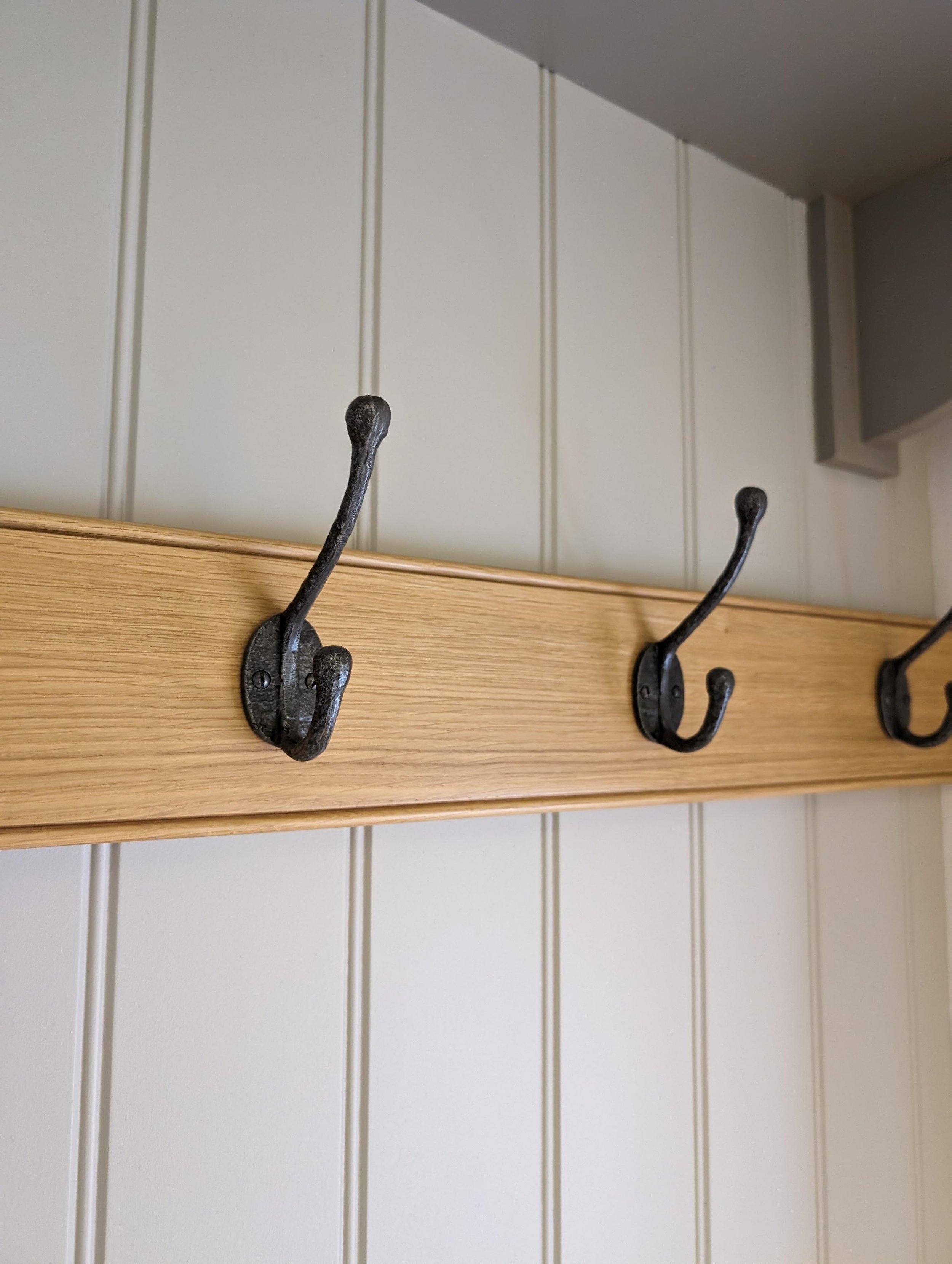 3. Double Robe & Coat Hook - Patine