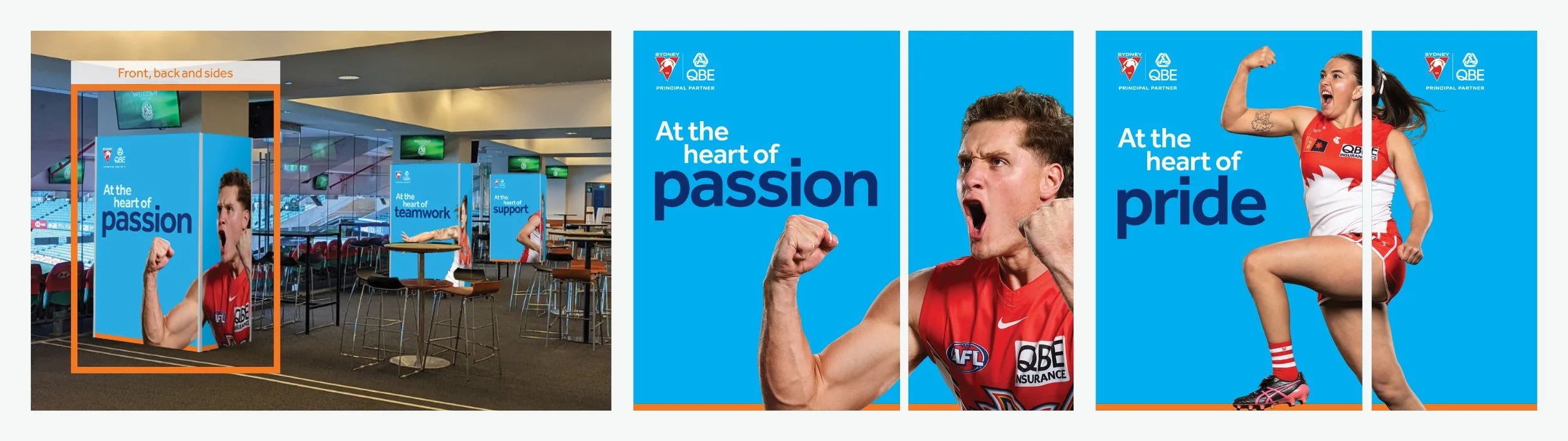 AMBER MORRIS CLUBROOM Pillar L, M, N and K