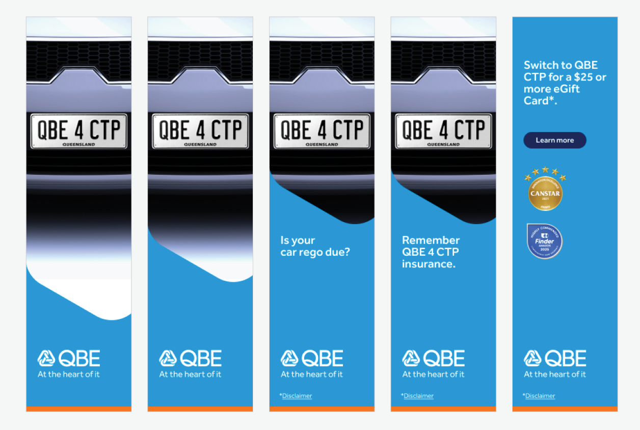 QBE QLD CTP Insurance 160x600px