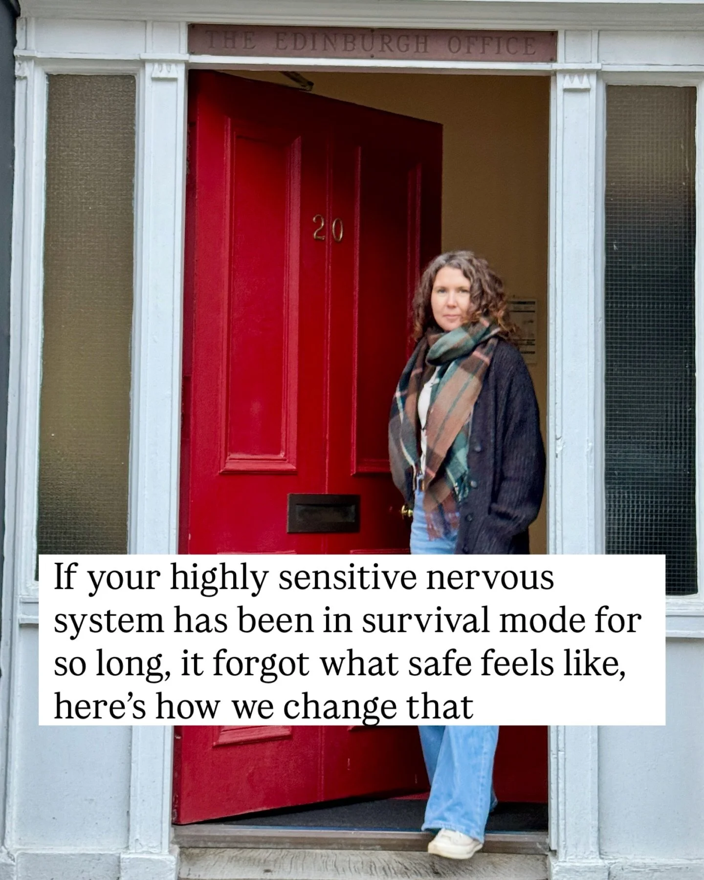 If your highly sensitive nervous system has been stuck in survival mode for so long, it&rsquo;s forgotten how to feel safe, you may recognise the classic symptoms. You wake up tense, you feel &rsquo;tired but wired&rsquo;, you spend your day going fr