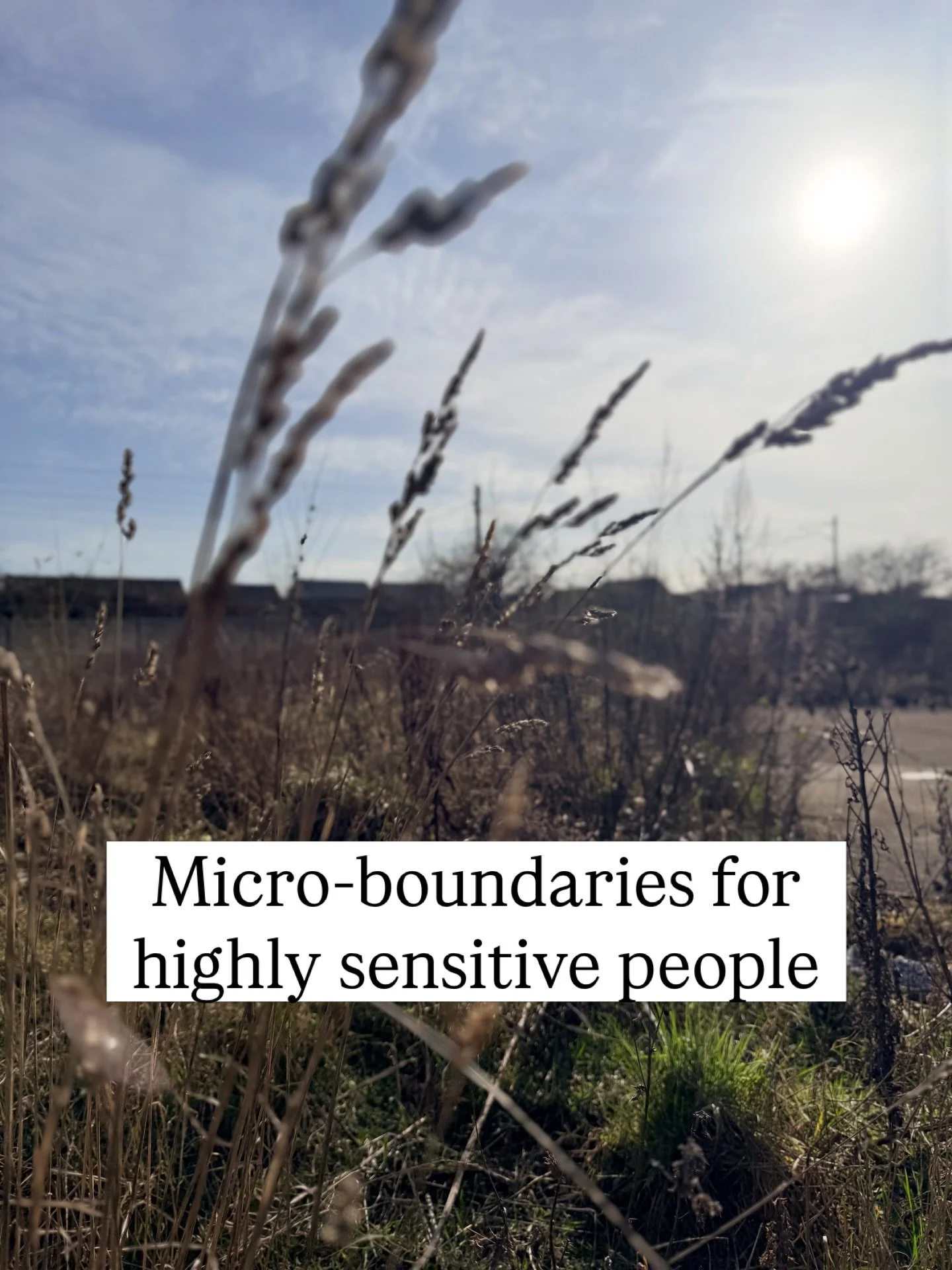 Most HSPs grew up in environments where keeping the peace mattered more than honouring their own needs. They learned that being agreeable kept things safe and that taking up too much space had consequences. 

So the nervous system stored that lesson 