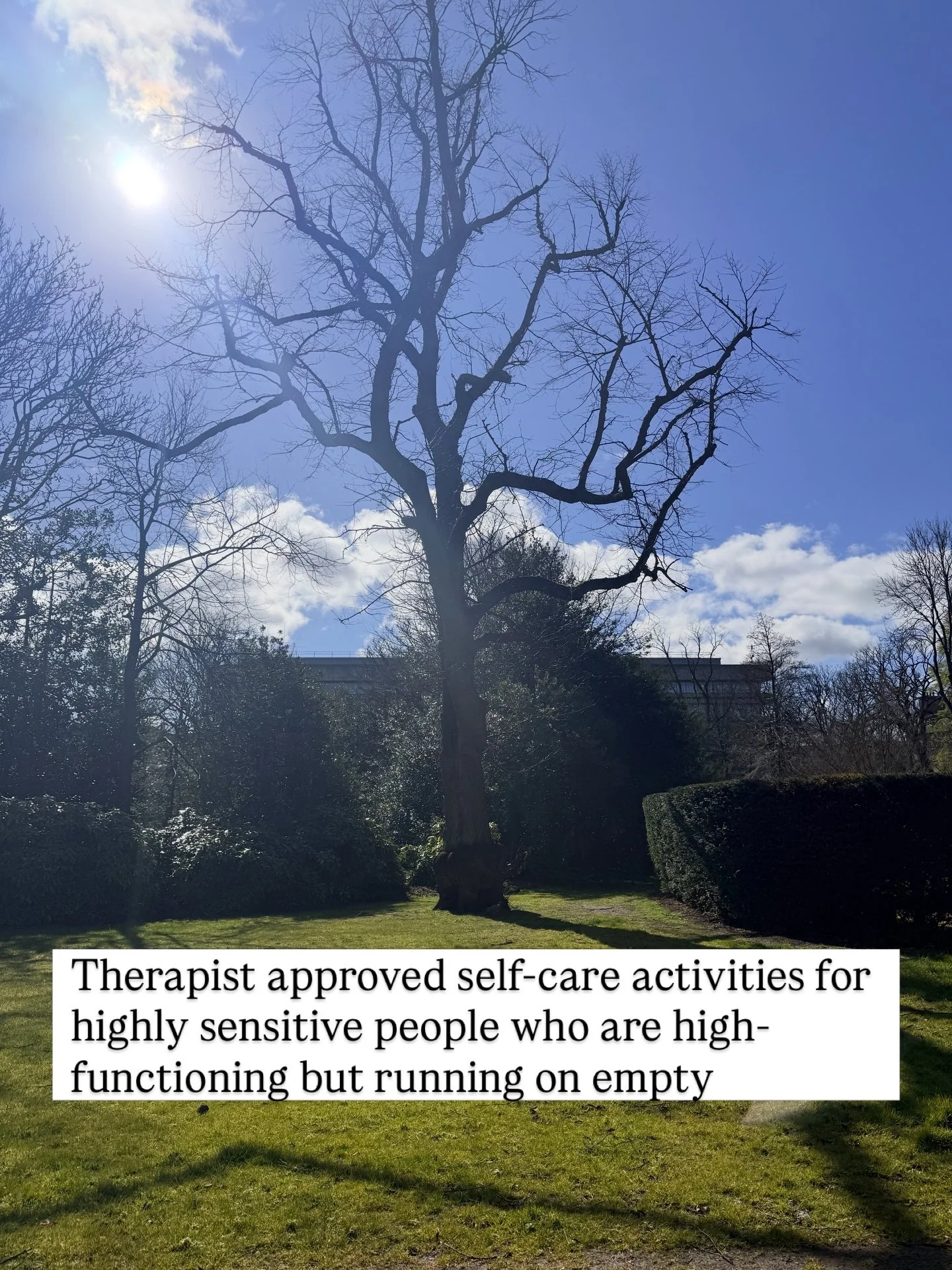 HSPs feel everything more deeply, and that includes the impact of a world that routinely asks them to override themselves.

The body holds every moment you pushed through when you needed to stop. Every time you smiled when you were overwhelmed, staye