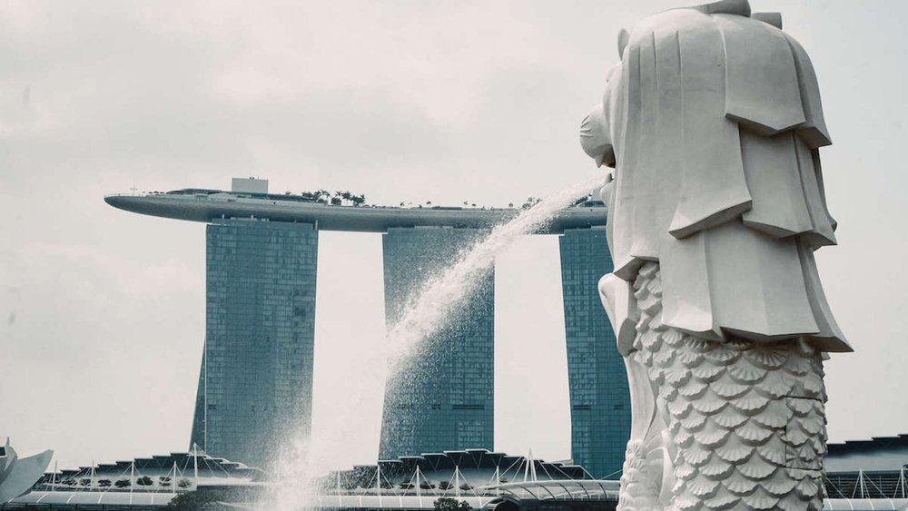 Merlion - Marina Bay Sans - Singapore