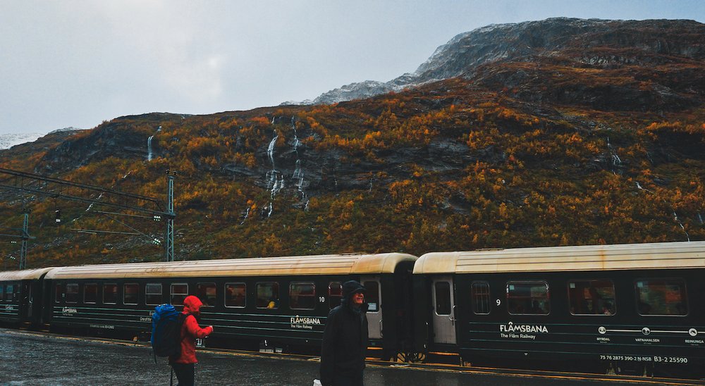 Flåmsbana at Myrdal Station