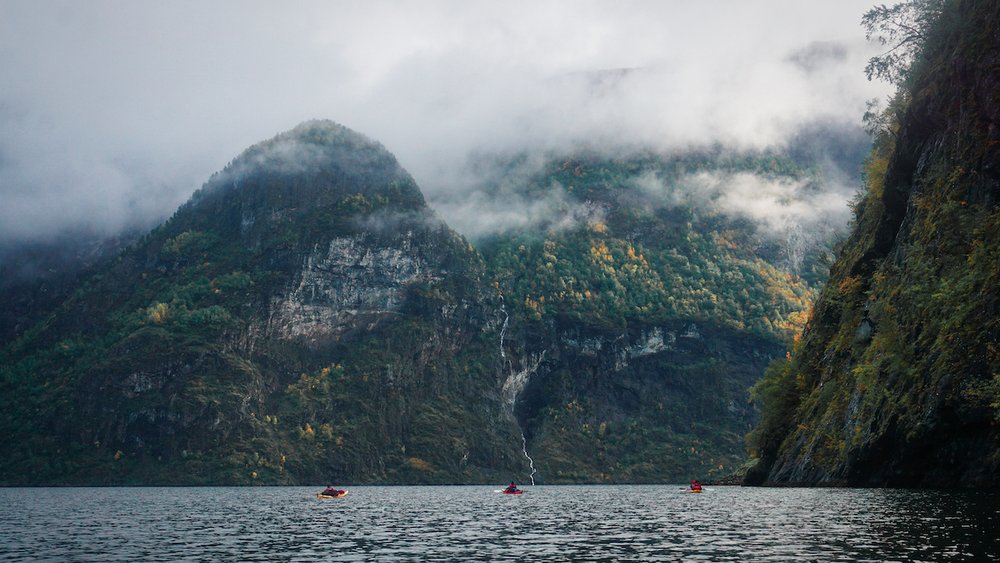 Day 3: Kayaking Naeroyfjord and Aurland Fjord