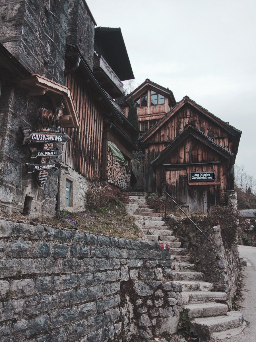 Hallstatt Alpine Houses