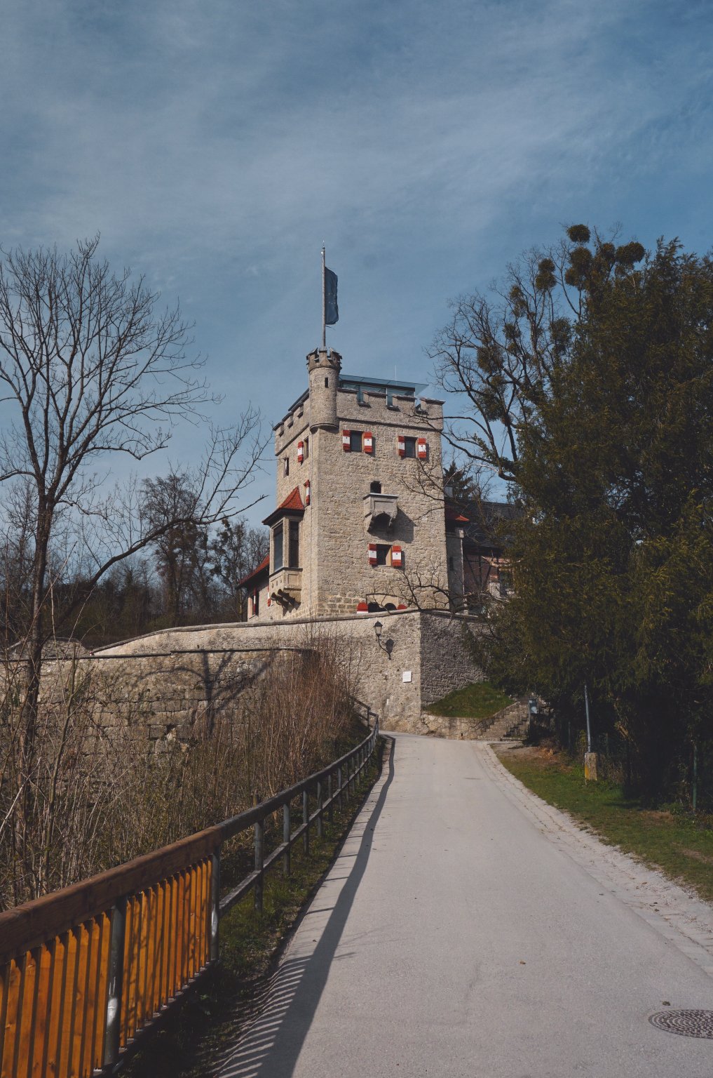 Freyschlössl-Roter Tower, Mönchsberg, Salzburg