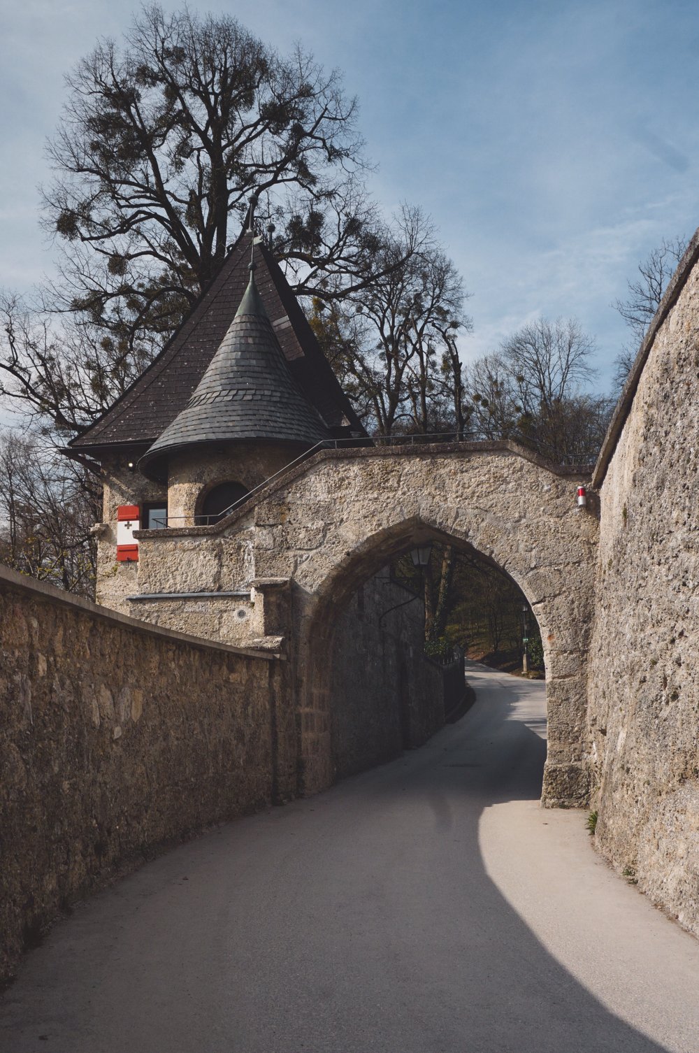 Freyschlössl-Roter Tower, Mönchsberg, Salzburg