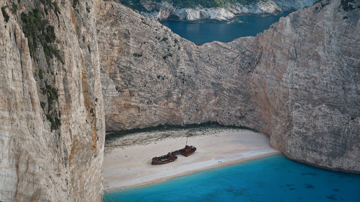 Shipwreck Cove - Nagavio Beach - Zakynthos