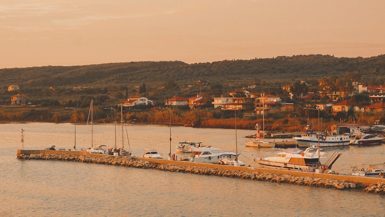 Ferry Port Killini, Greece