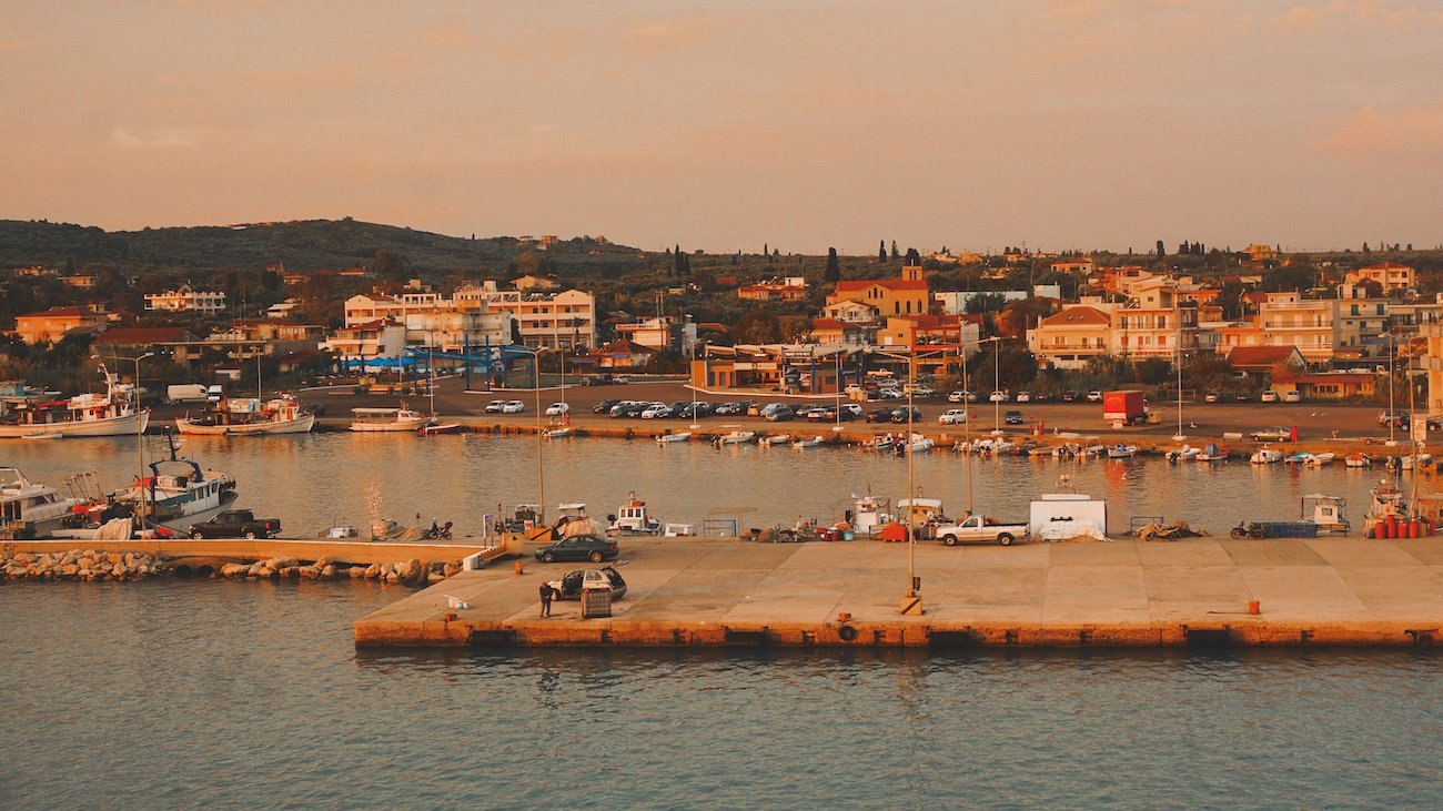 Ferry Port Killini, Greece